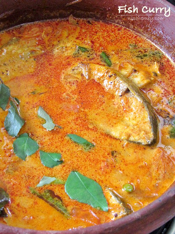 kerala fish curry with coconut milk