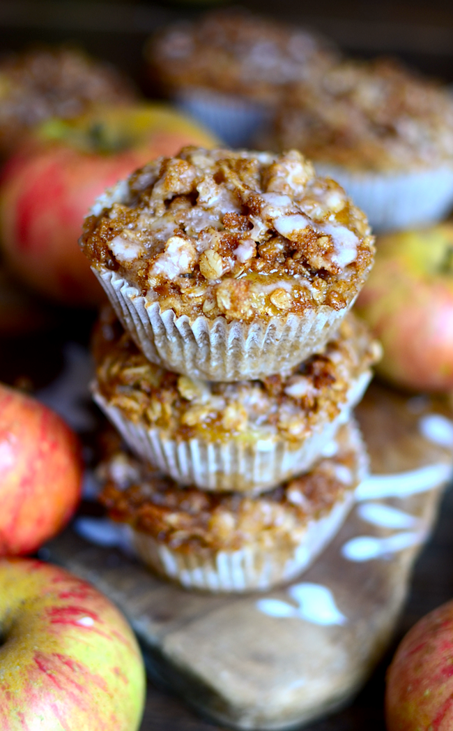 Yammie's Noshery Flourless Oatmeal Apple Muffins