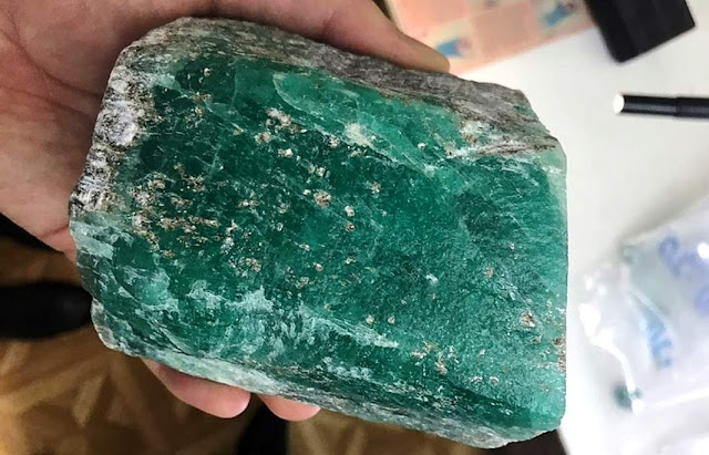 Huge Rare Emerald Discovered in Ural Mountains
