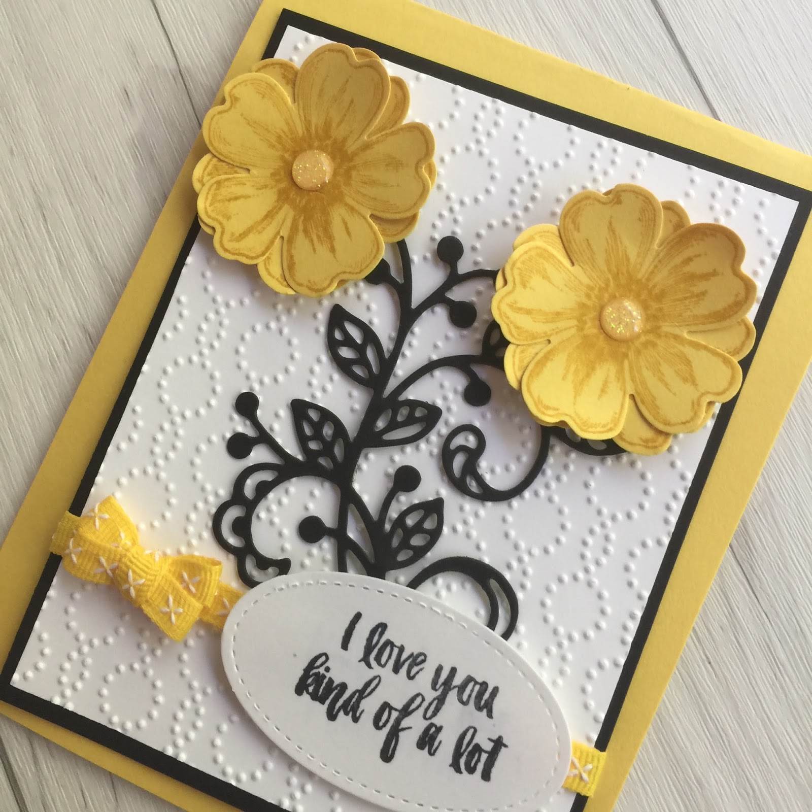 flower shop from stampin' up stamped sophisticates