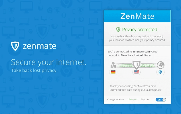 اضافات متصفح جوجل كروم مفيدة - الجزء الأول ZenMate 