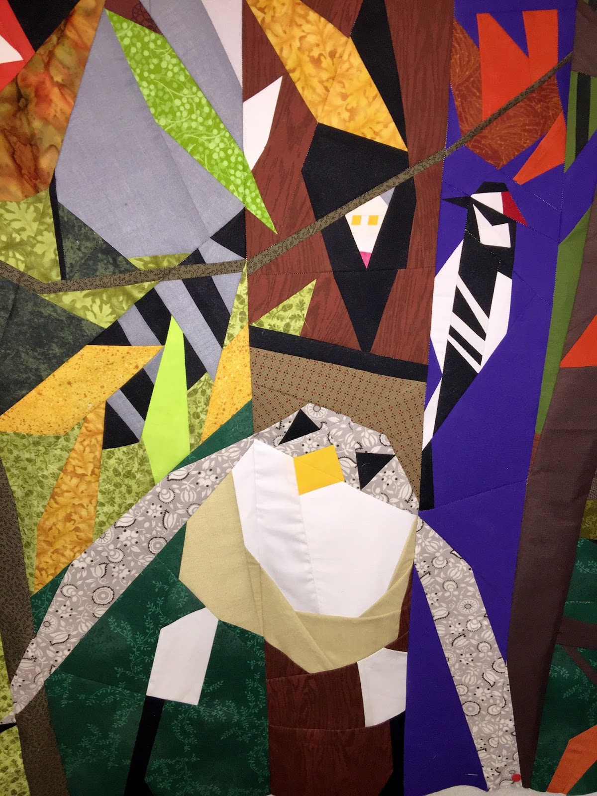 Quilt Art Design Woodlands Art Quilt