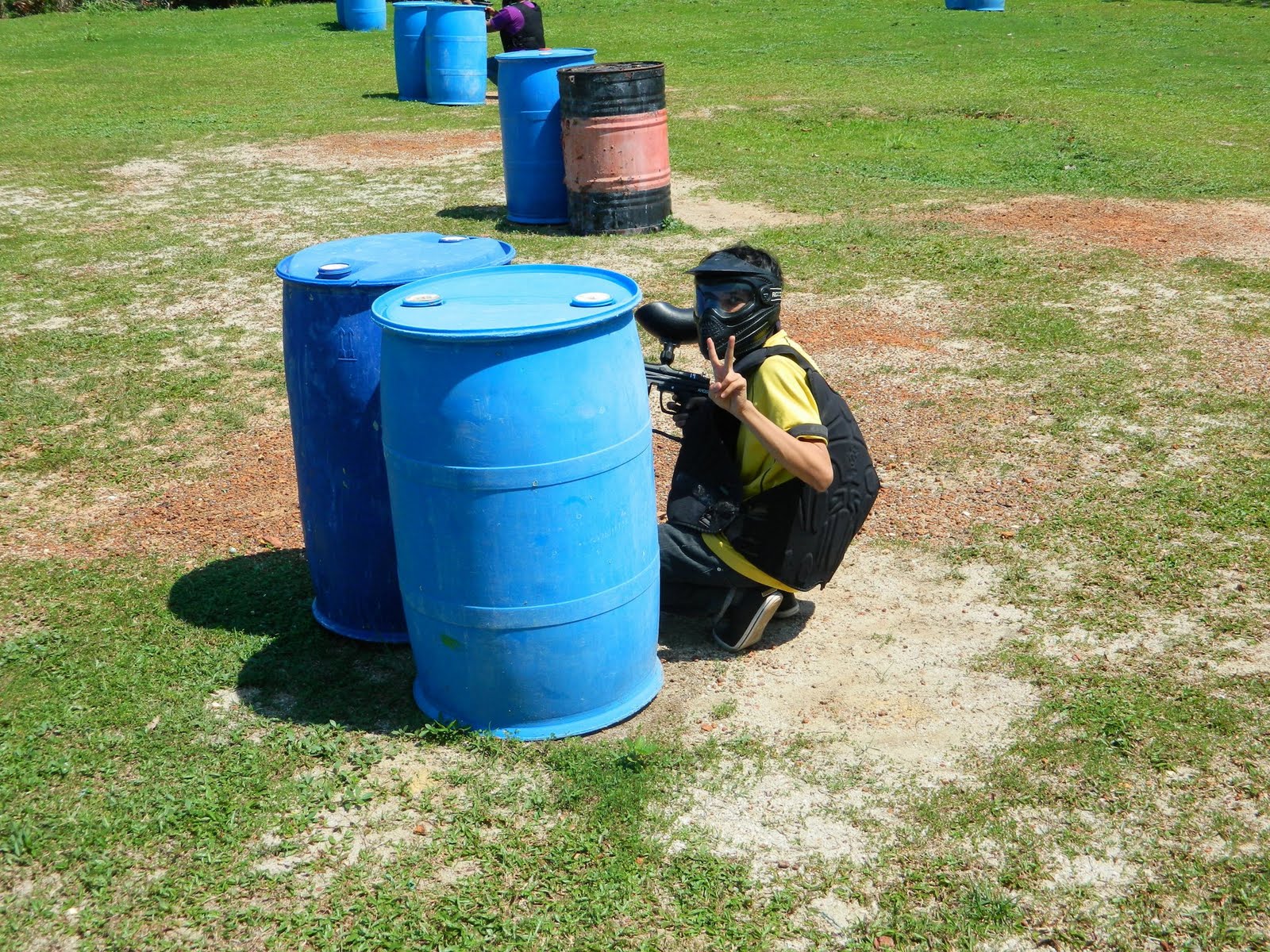 MiszQ's Today was excitement Paintball and karaoke