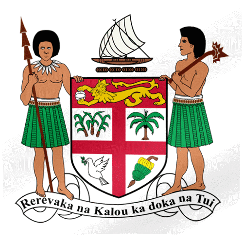 Flag of Fiji (GIF) All Waving Flags