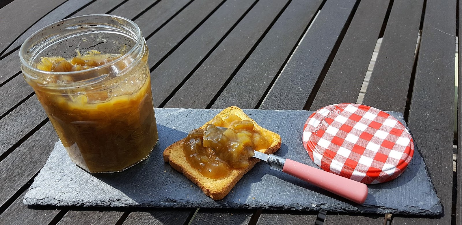 CONFITURE DE RHUBARBE MAISON