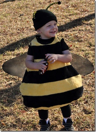 baby bees house: Halloween bee costumes to make