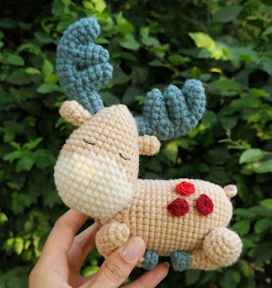 PATRON GRATIS RENO AMIGURUMI 34190