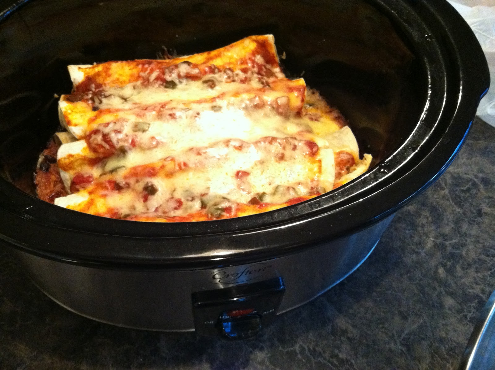 Creative Me GlutenFree Crock Pot Vegetarian Enchiladas AND Dessert