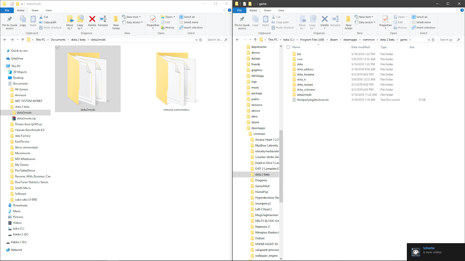 Program files x86 path. Open Mods folder переводчик. Depotcache. Steamapps\common\Dota 2 Beta\game\Dota). Direct folders 4.1.2.