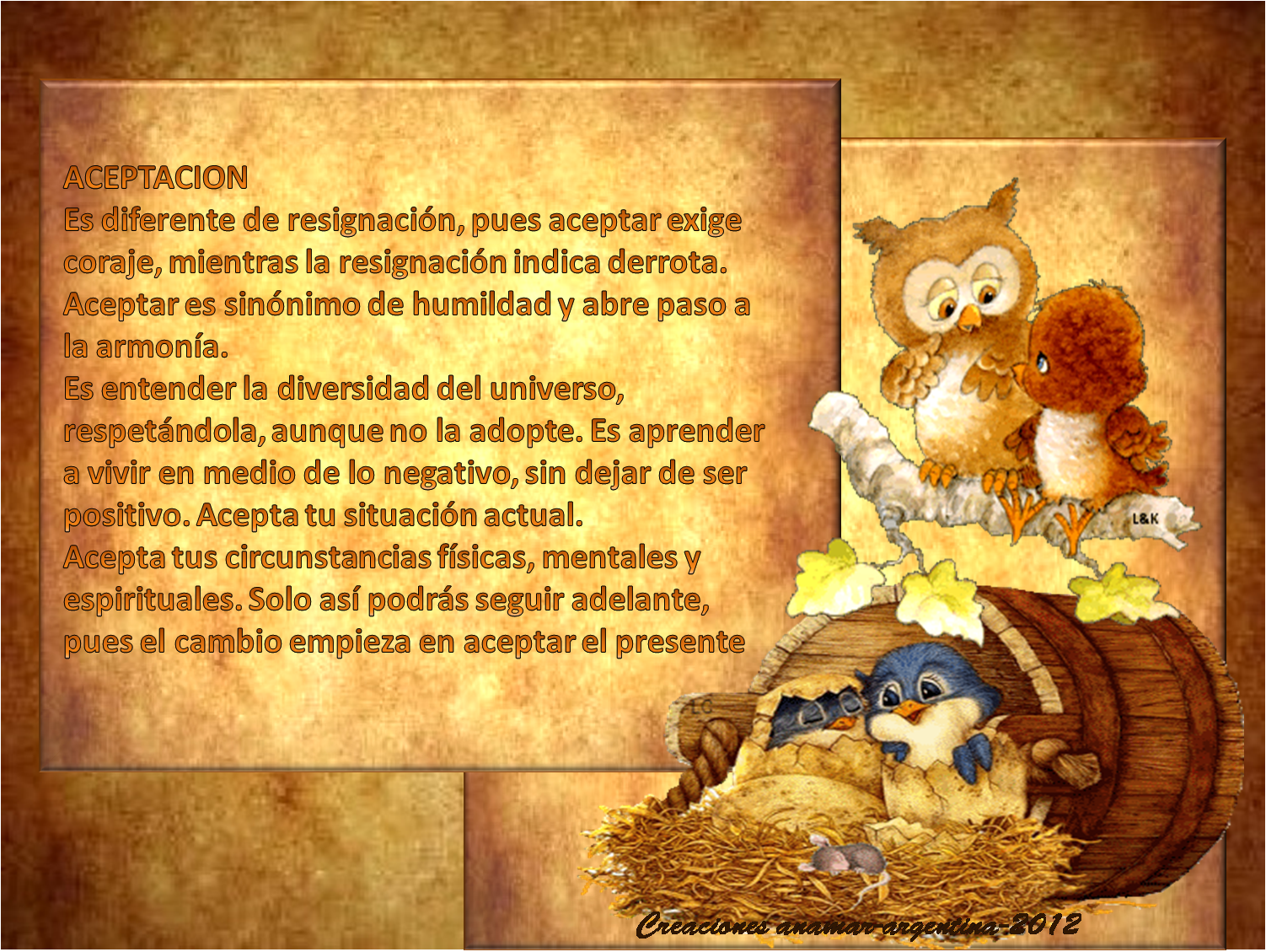 Aceptacion - Un Mundo Mejor - Hello Foros - La Comunidad en ...