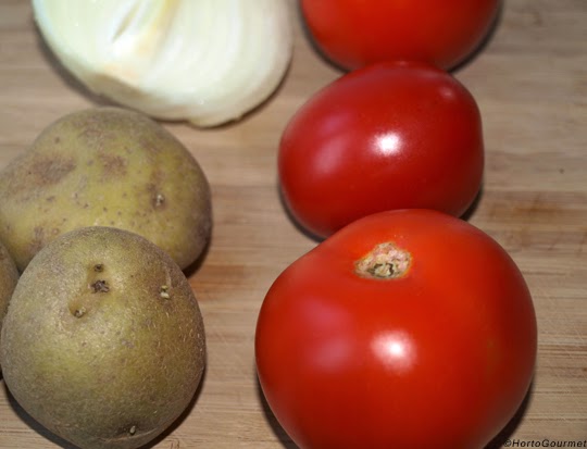 Tomates, patatas y cebolla HortoGourmet