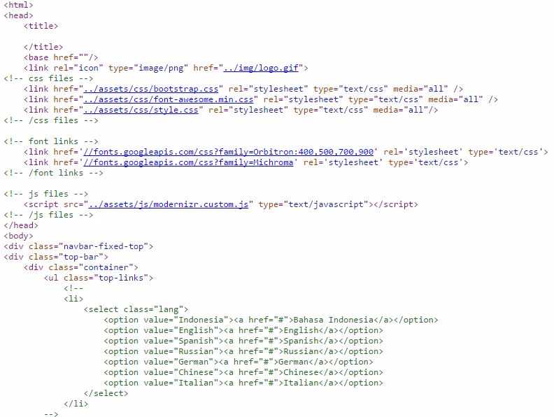 Script inf. Код сайта на html готовый. Подключение шрифтов html href. Автоматический размер сайта html.