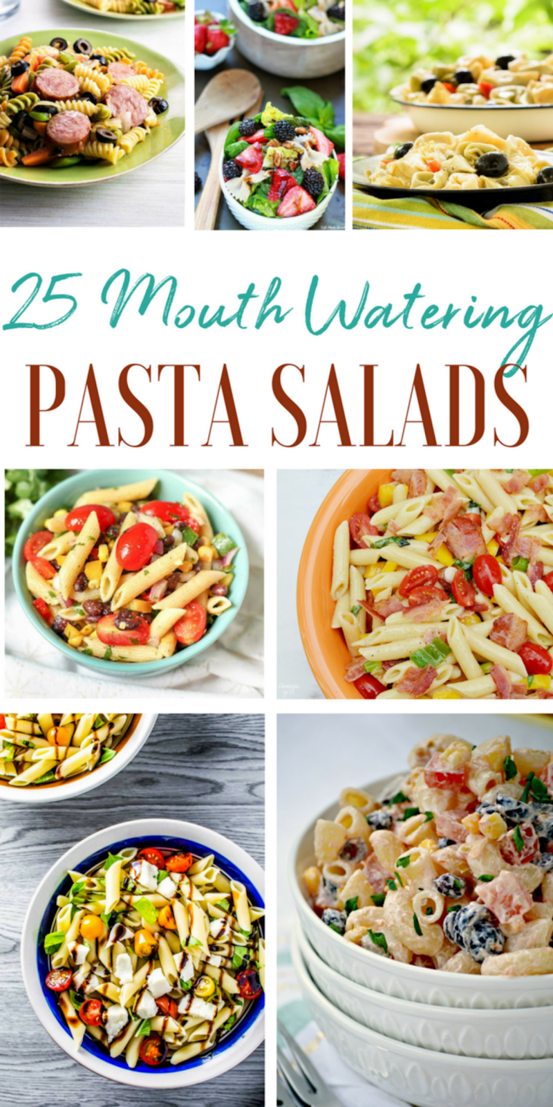 Mom's Coffee Shop: 25 Mouth Watering Pasta Salads