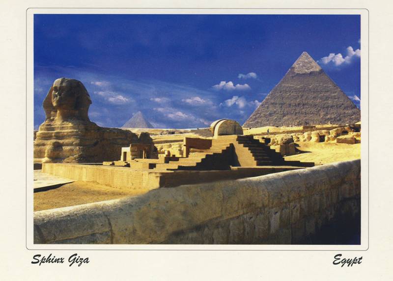World on Postcards Egypt / Egipt