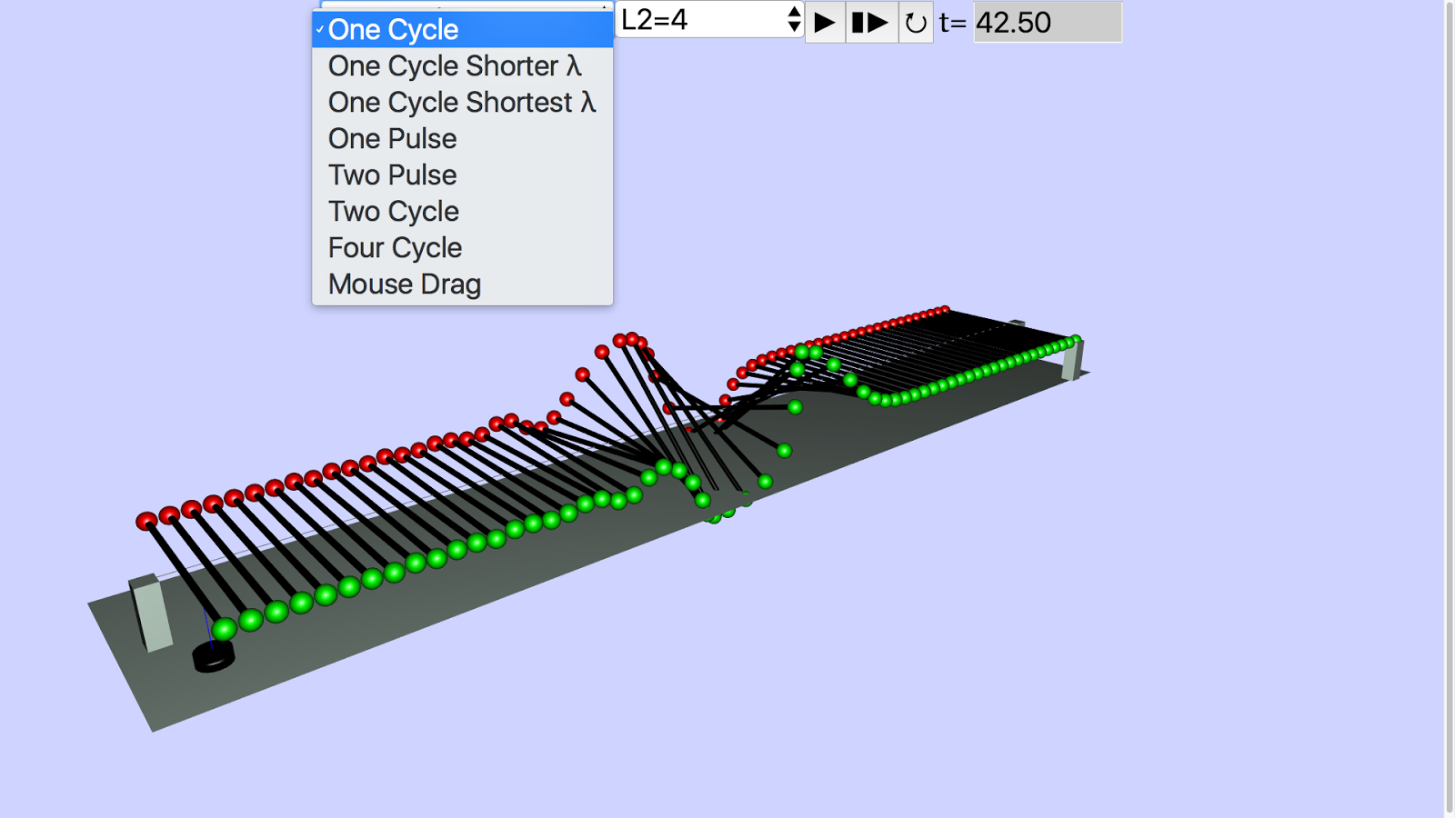3d wave machine javascript html5 applet simulation model open3d wave machine javascript html5 applet simulation model