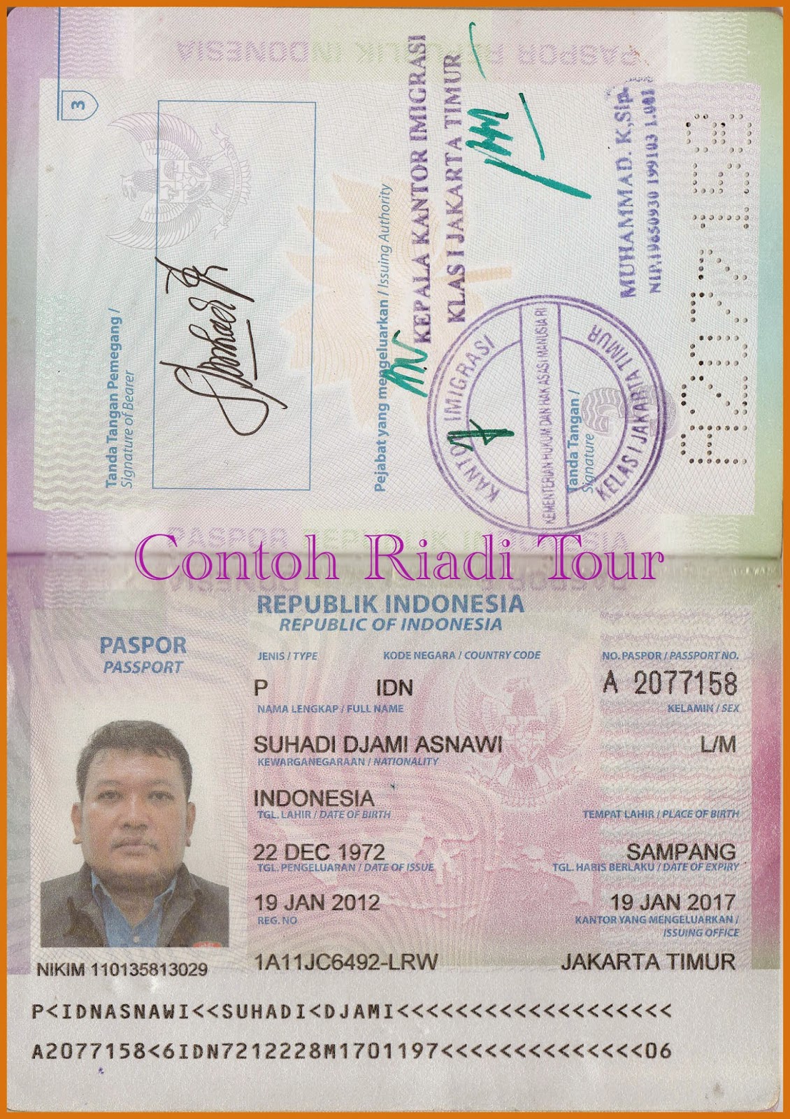 Jasa Pembuatan Paspor ~ Riaditour  Travel Umroh & Haji 