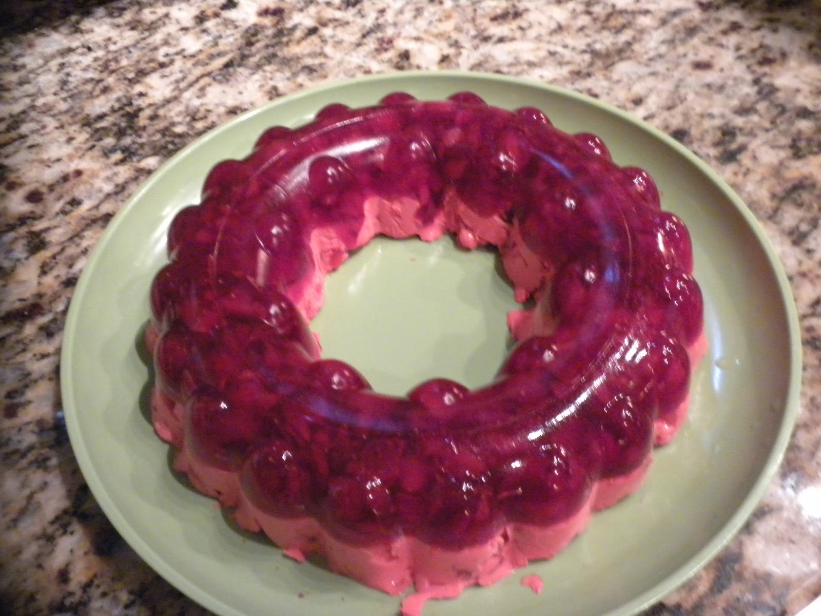 Sunday Supper, Grits, and Champagne Strawberry Jello Salad Delight