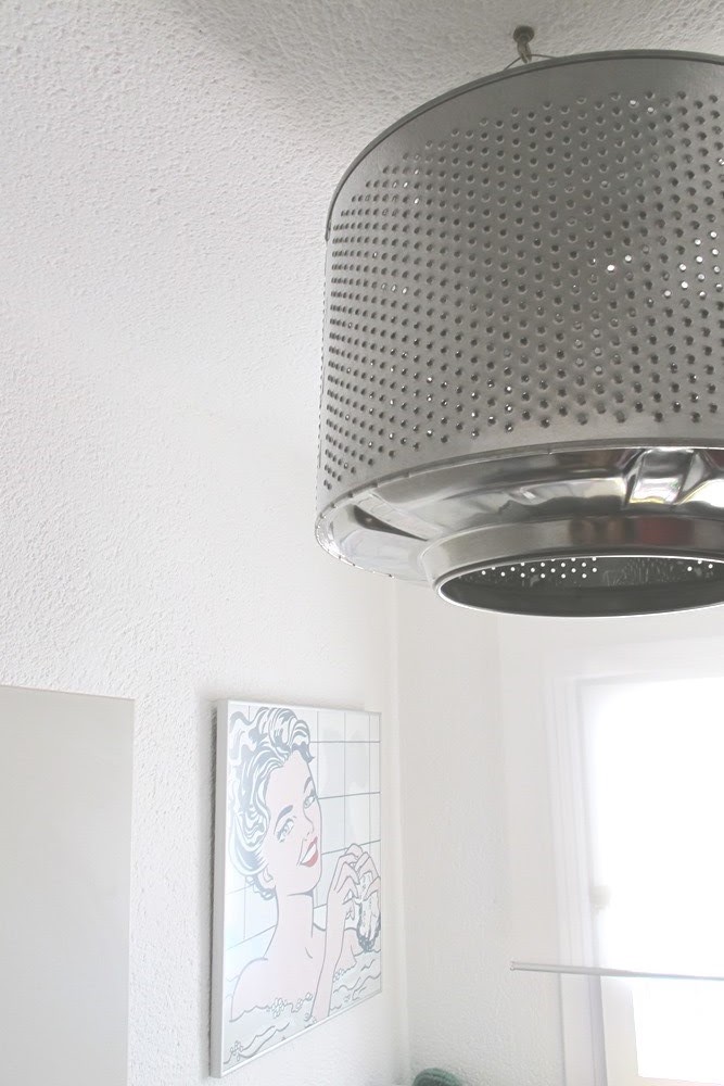 I.D.E.A: LÁMPARAS CON LAVADORAS