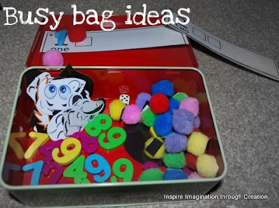 toddler busy bag ideas