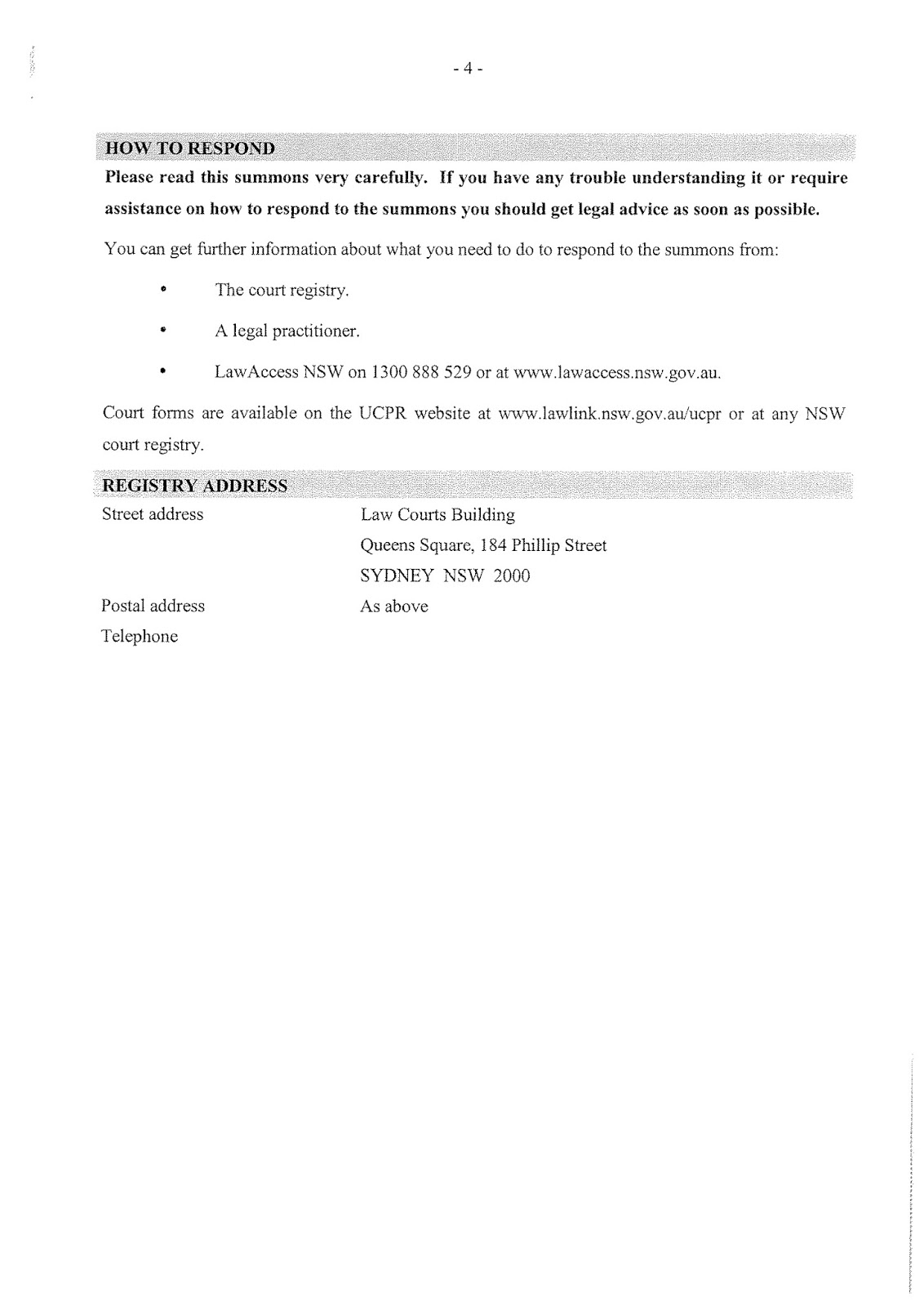 Filed Summons in relation to Supreme Court proceedings 2009/00291458-001 (then 5454/2009) Filed Summons in relation to Supreme Court proceedings 2009/00291458-001 (then 5454/2009)