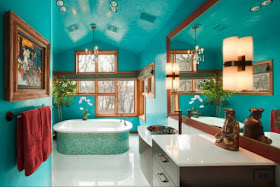 Ideas para decorar, diseñar y mejorar tu casa.: Baños turquesas
