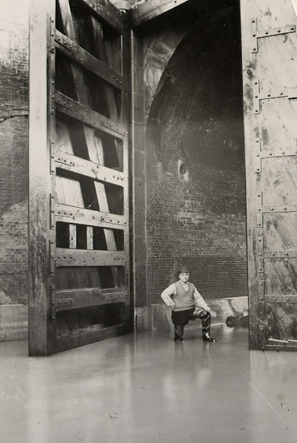 1956 год. Ворота шлюза на канале Хадлер