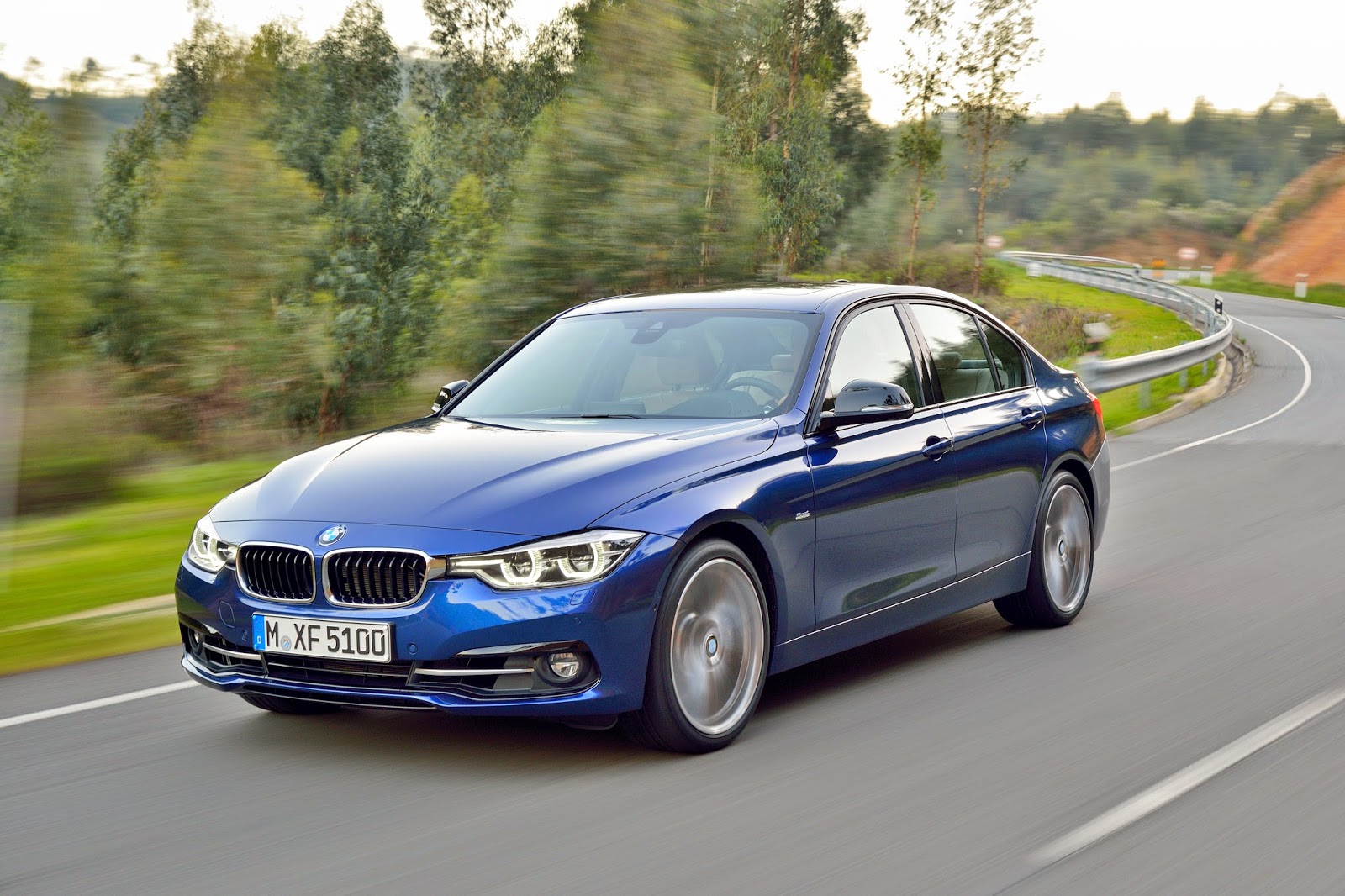 BMW f31 Blue