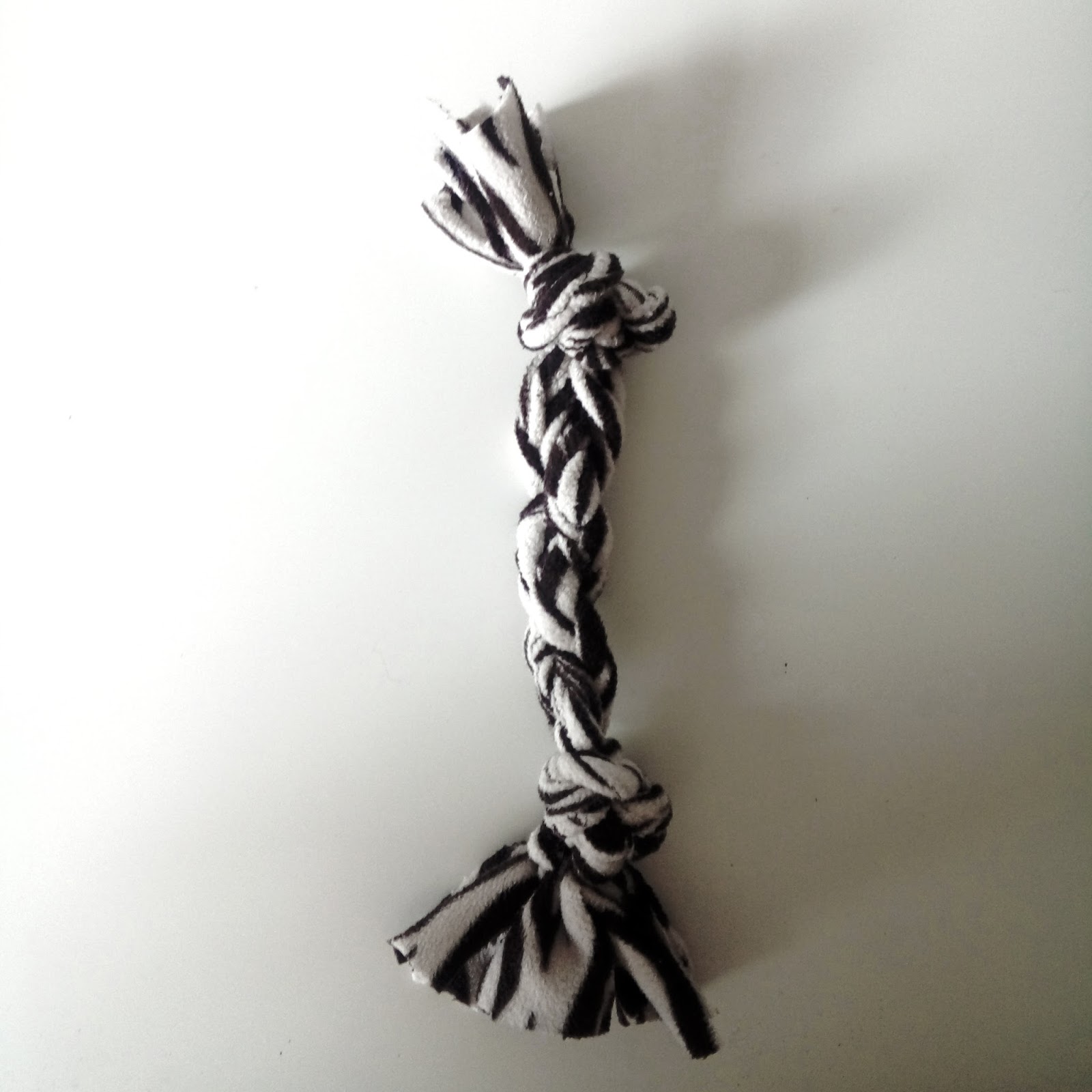 Make A Simple TugOfWar Toy For Your Dog