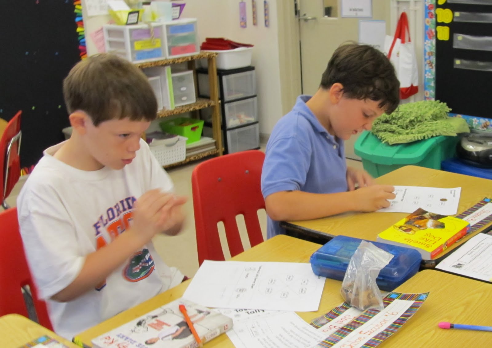 Mrs. Robinson's Classroom Blog: A Workshop Approach to Math, Too!