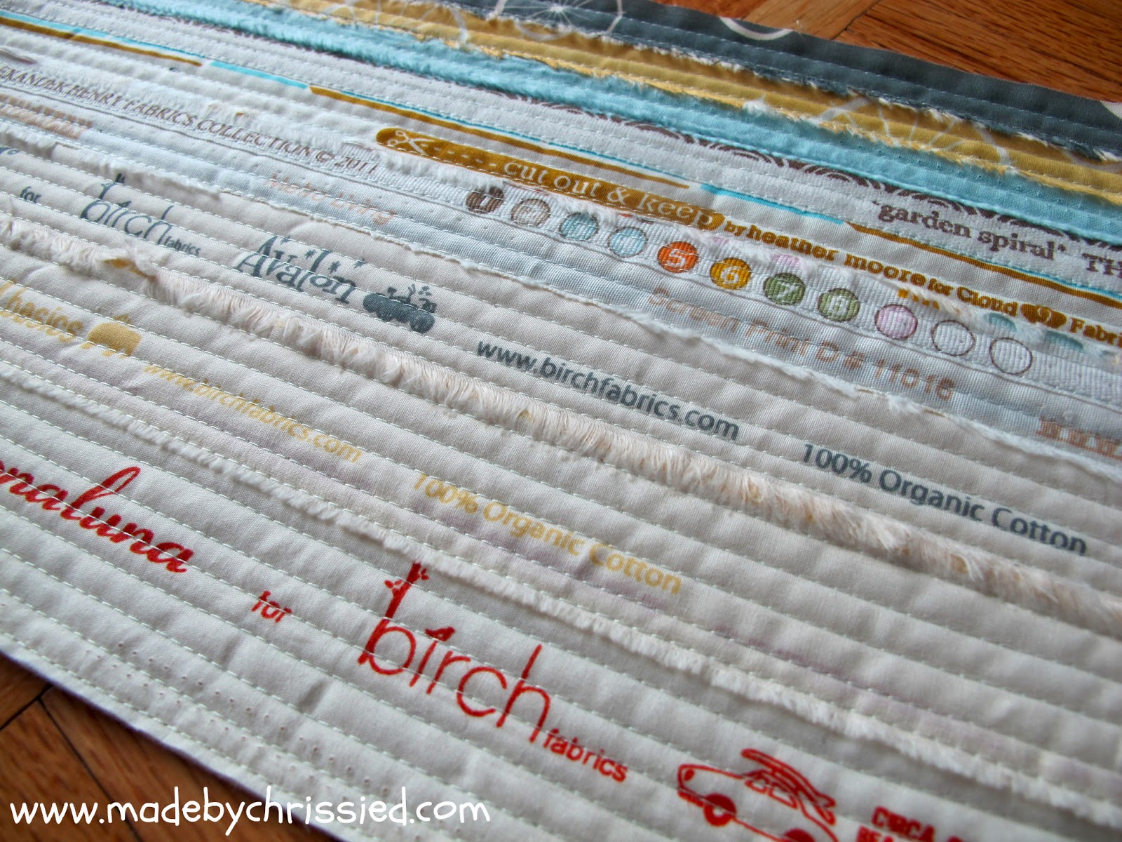 how to make selvedge fabric - a fast + easy tute by www.madebyChrissieD.com how to make selvedge fabric - a fast + easy tute by www.madebyChrissieD.com