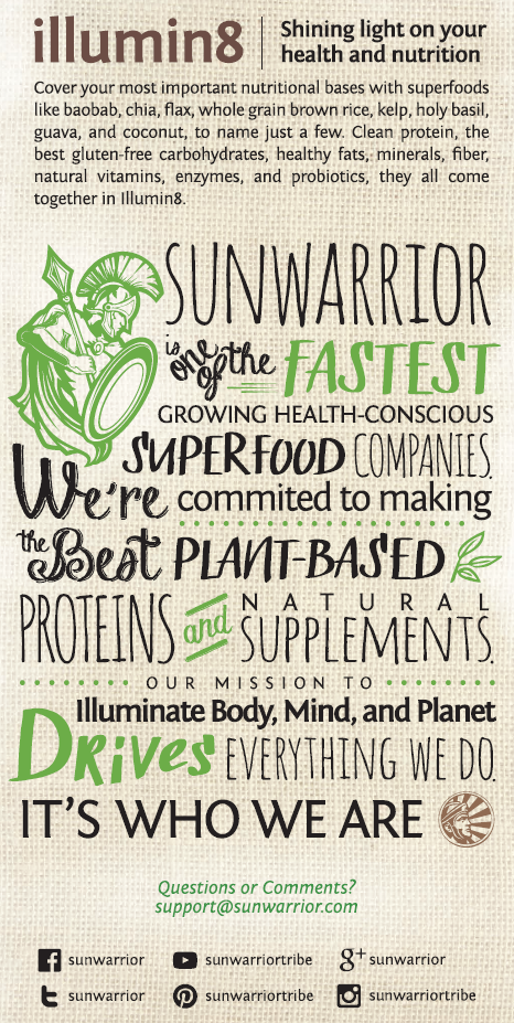 Sunwarrior Meal replacement powder