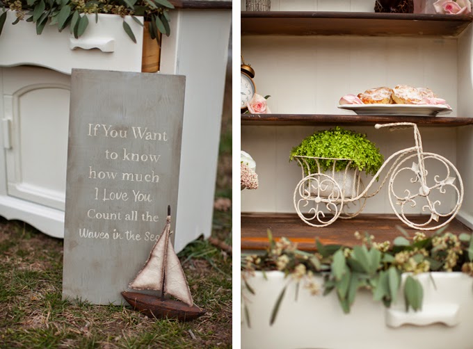 Cape Cod Styled Vintage Wedding Inspiration