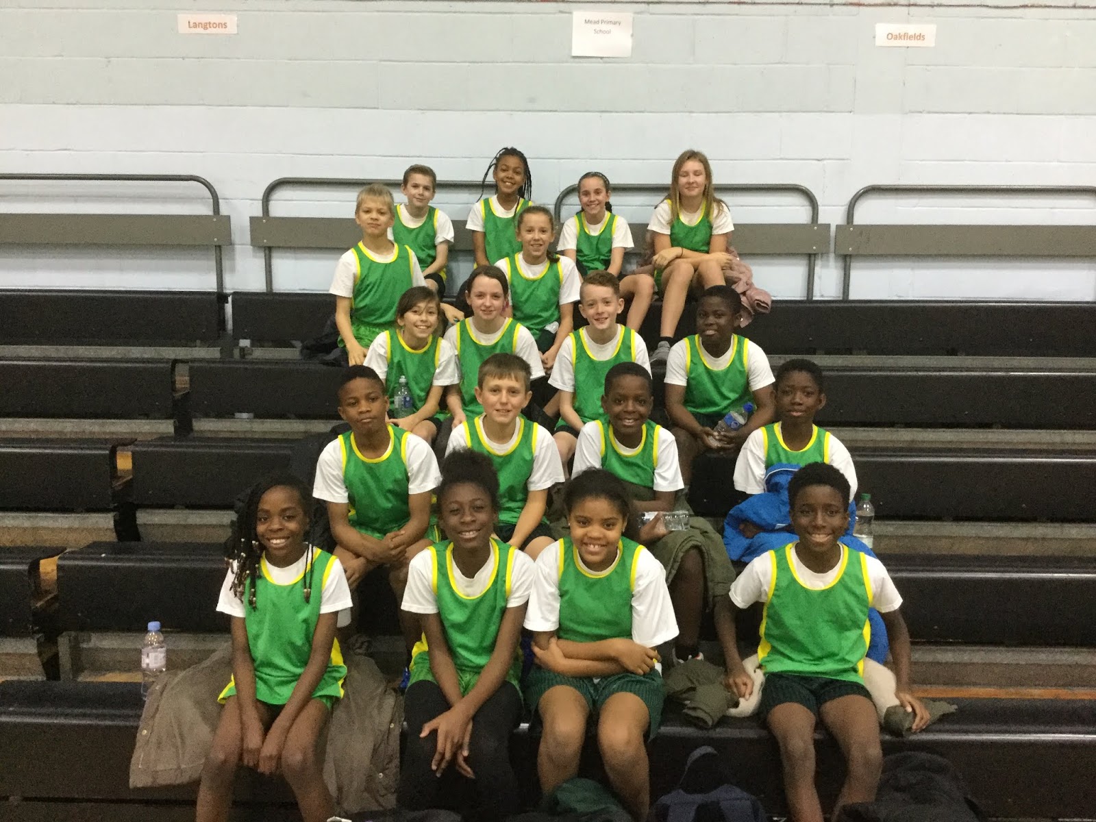 Mead Primary Indoor Athletics Team