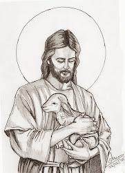 jesus christ drawing pencil sketch face drawings sketches shepherd simple compassionate getdrawings portrait draw lamb deviantart paintingvalley religious sketching posted