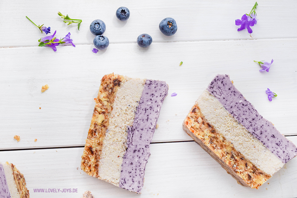 No Bake Schnitten Blaubeer Kokos Mandel No Bake Schnitten Blaubeer Kokos Mandel