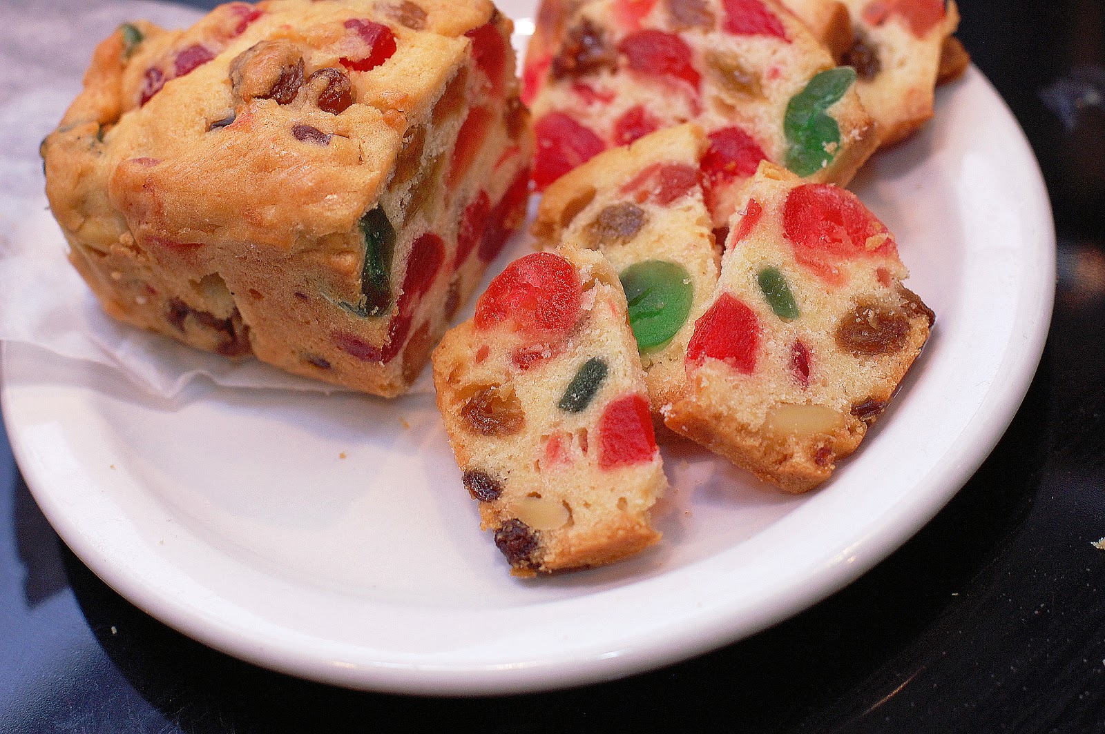 In Michelle's Kitchen White Amaretto Fruitcake