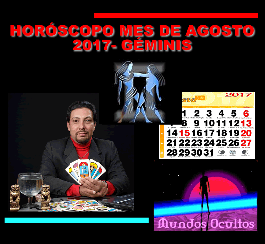 Horóscopo del mes de agosto para géminis, por