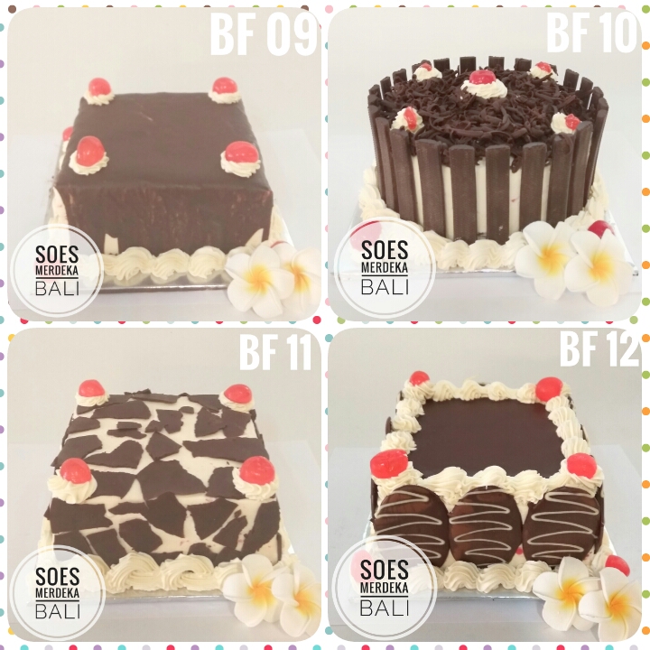 Soes Merdeka Bali Bakery Kue Ulang Tahun Tart Blackforest di Bali