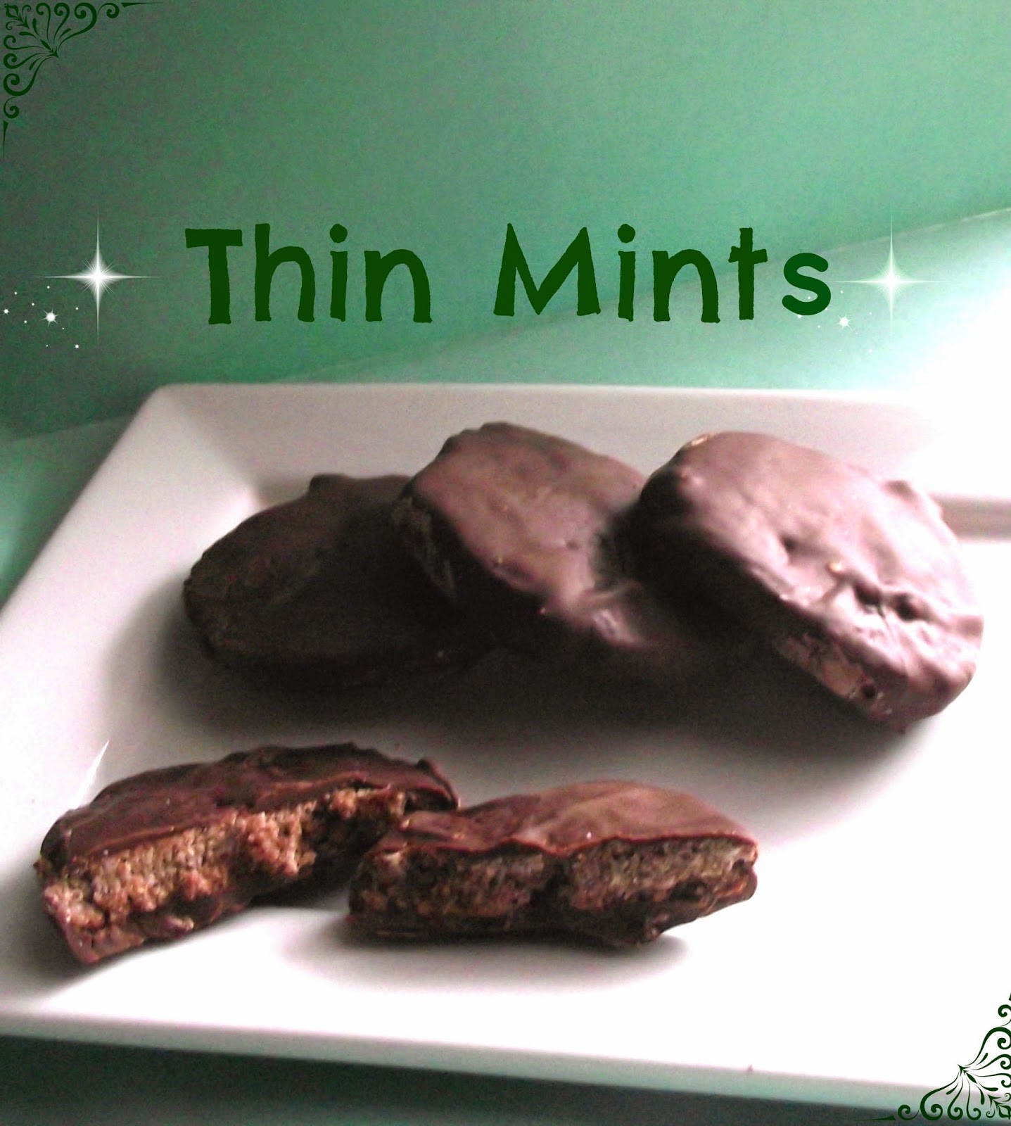 i biscotti thin mints tradizionali e in versione furba!!
