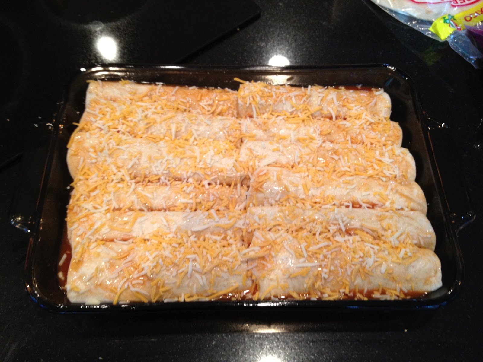 CasaLupoli Cook Some, Freeze Some Chicken Enchiladas