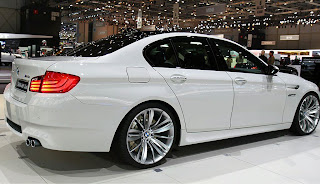 BMW M5 f10 side view