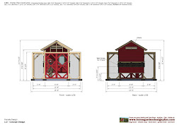 chicken coop plans l101 construction build