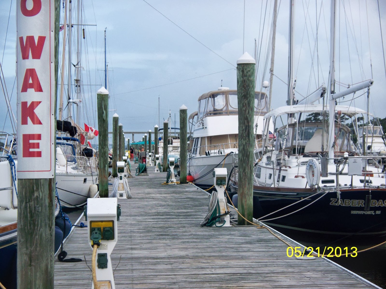 Nanseann Day 219 May 21 South Harbour Village Southport NC