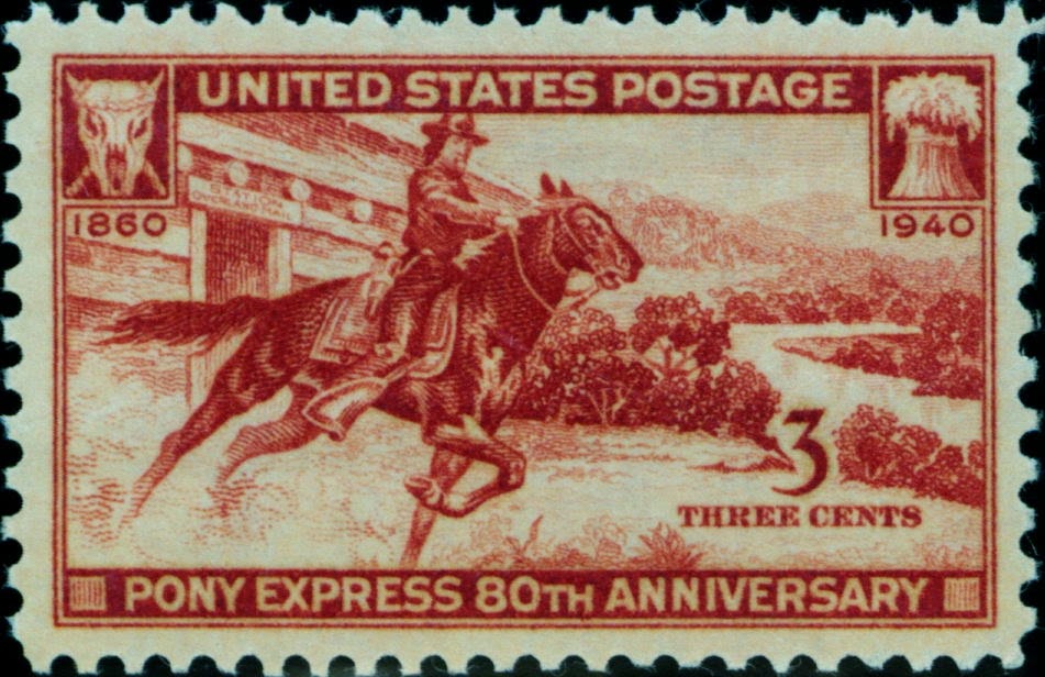Happy 155th Anniversary Pony Express!