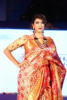 Actress Lakshmi Manchu at Fashion nd Radha Krishnan Silk Sarees Launch  0002