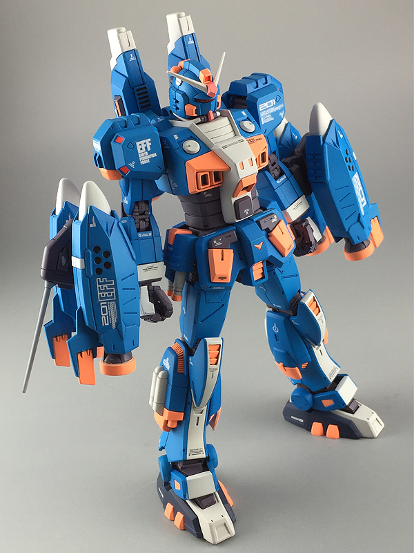 Custom Build: HG 1/144 RAG-79-G1 Waterproof Gundam [Gundiver]