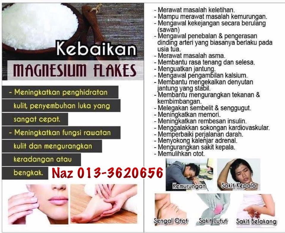 MAGNESIUM CHLORIDE FLAKES garam untuk