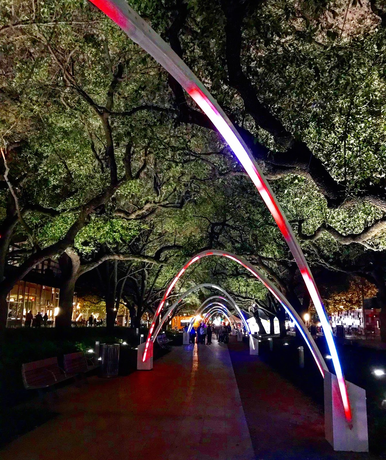 Discovery Green Is All Lit Up For This Holiday Season