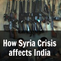 How Syria Crisis affects India