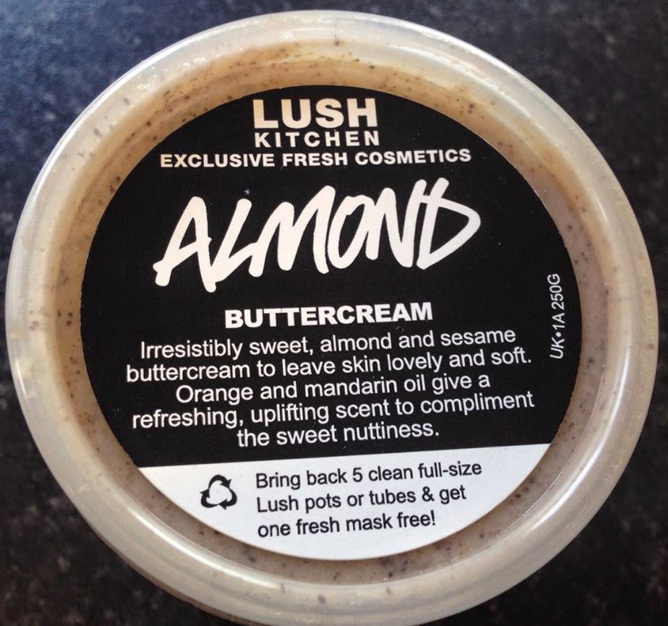 All Things Lush UK Almond Buttercream